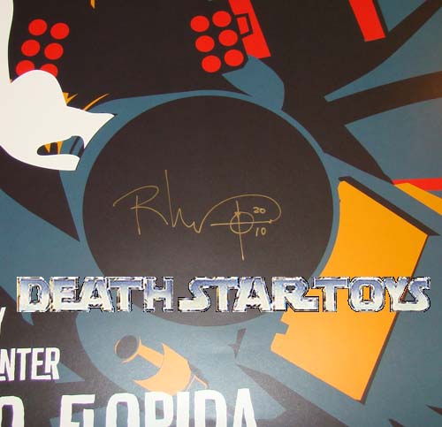 Star Wars Celebration CV Exclusive Poster Walks Signed  