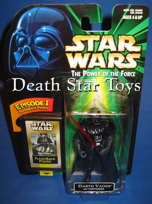 Star Wars POTF2 Flashback Darth Vader Green Variant  