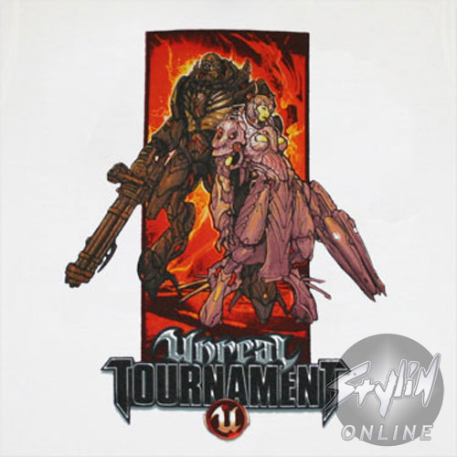 Unreal Tournament Engine T Shirt Med 1 2 3 PS2 XBOX 360  